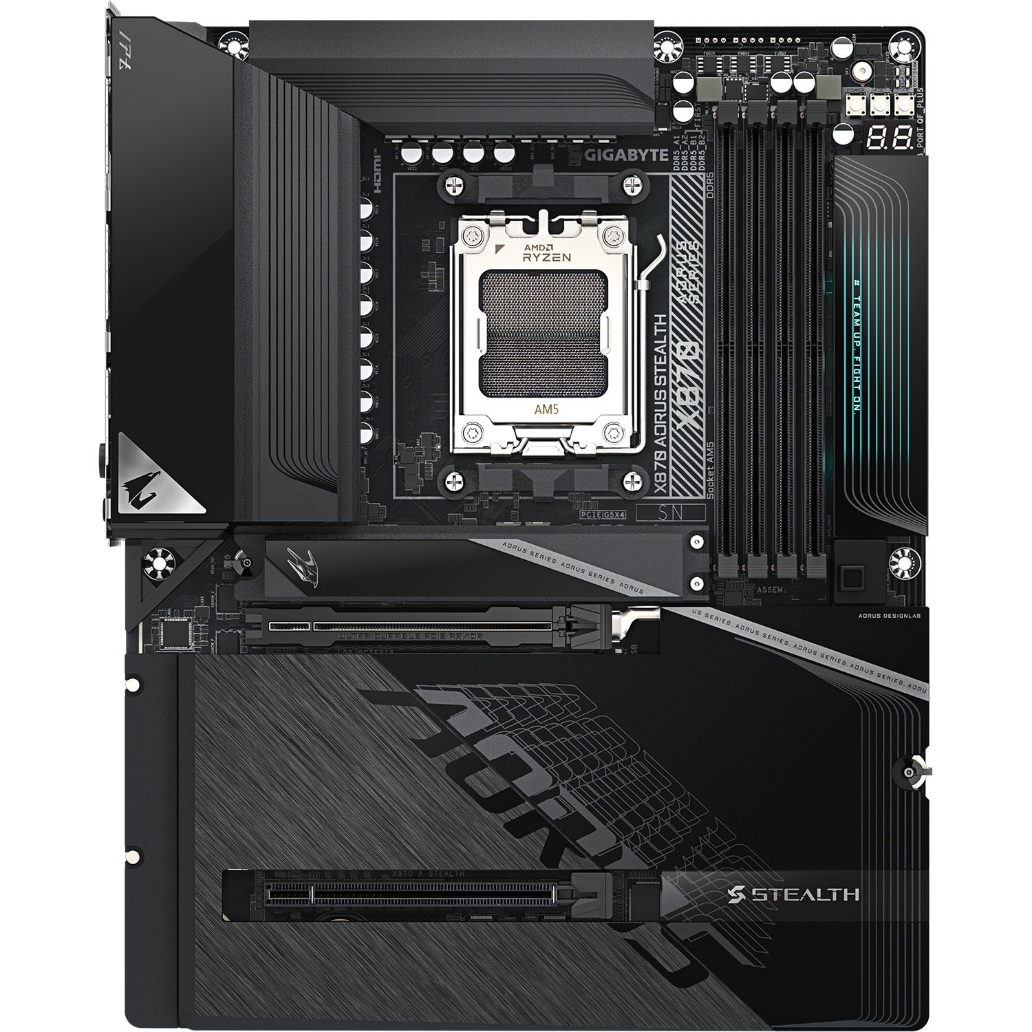 Материнская плата Gigabyte X870 AORUS STEALTH