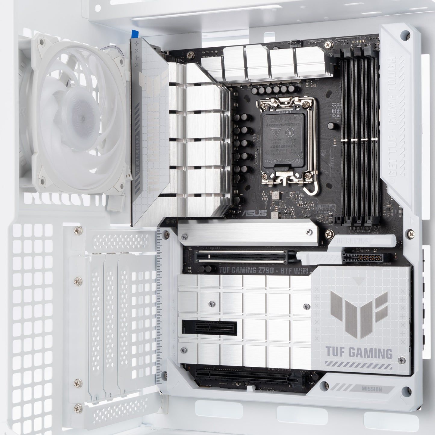 Корпус без блока питания InWin IW-CS-F5WHI-3AN140P