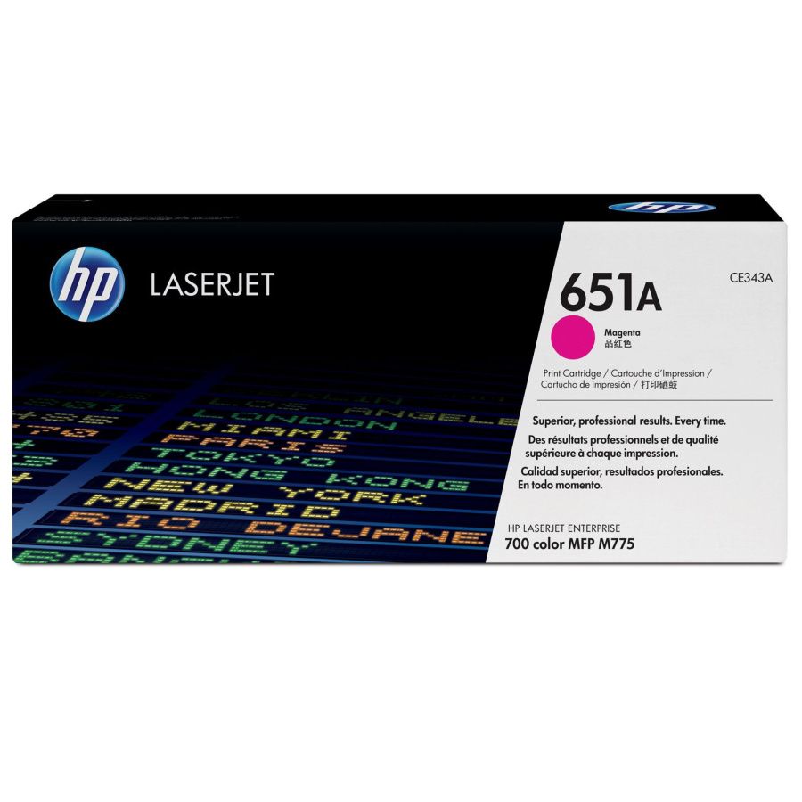 Картридж HP [ CE343A ] (magenta, до 16000 стр) для M775