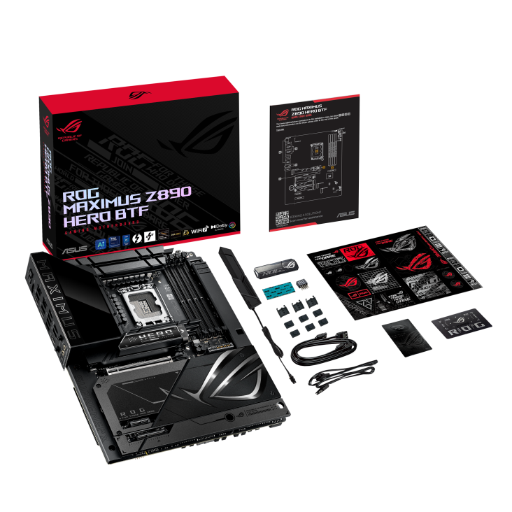 Материнская плата ASUS ROG MAXIMUS Z890 HERO BTF